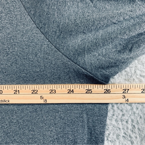 Under Armour Men's 1/2 Zip Long Sleeve Sweatshirt Loose Heatgear Gray‎ XXL - Picture 8 of 10